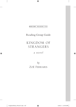 kingdom of strangers