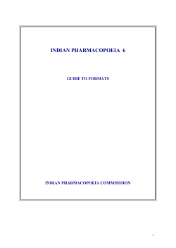 indian pharmacopoeia 5 - Indian Pharmacopoeia Commission