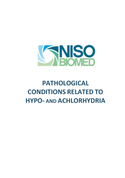 Pathological Conditions Related to Hypo- and