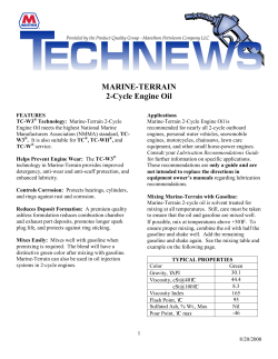 MARINE-TERRAIN 2-Cycle Engine Oil