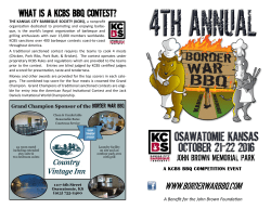 Event Booklet - Border War BBQ