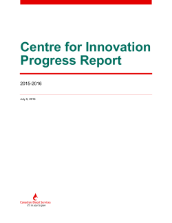 2015-2016 Progress Report