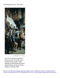 The Hundred Years` War (HA)