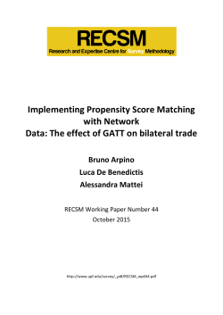 The effect of GATT on bilateral trade