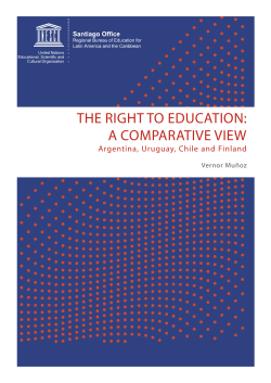 The Right to education: a comparative view, Argentina