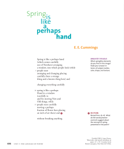 like perhaps hand a is Spring