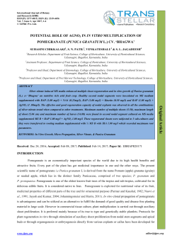 Edited -Botany - IJBR-Potential role of AgNO3 in in vitro