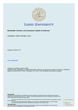 Bandwidth, Q factor, and resonance models of