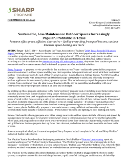 Sustainable, Low-Maintenance Outdoor Spaces