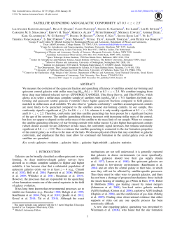 SATELLITE QUENCHING AND GALACTIC CONFORMITY AT 0.3