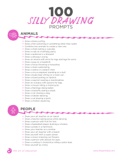 100 Silly Drawing Prompts