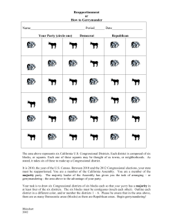 usgov Gerrymander puzzle
