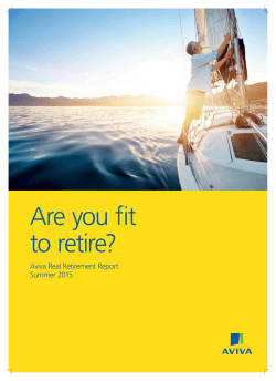 the Real Retirement Report