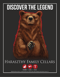 Family Sell Sheet - Bronco Wine Company