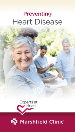 Heart Disease - Marshfield Clinic