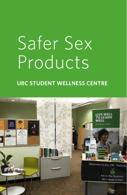 Safer Sex Products