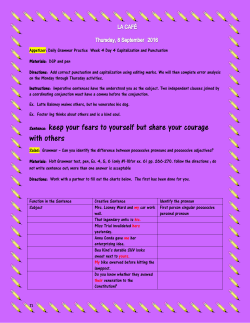 Sentence: keep your fears to yourself but share your courage with
