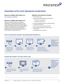 Contact Us | Prosper