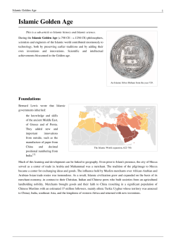 Islamic Golden Age