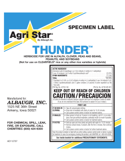 THUNDER&trade; label