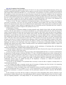 Chapter 40E-4 F.A.C. - Florida Department of Environmental