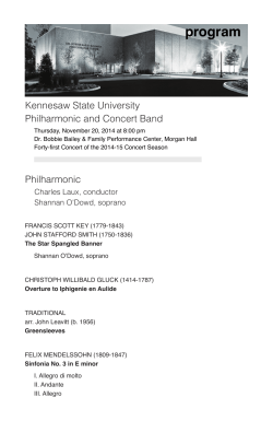 KSU Philharmonic and Concert Band