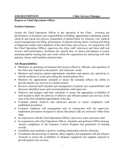 Clinic Manager - LA Trust for Children`s Health