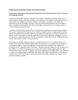 REVISED RESOLUTIONS AND ACTIONS, 2017