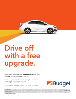 Drive off with a free upgrade.
