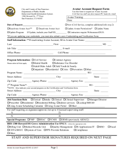 staff and supervisor signatures required on next page