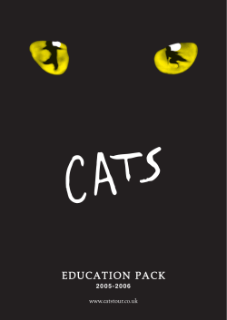 education pack - The Musical Company