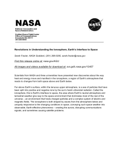 Revolutions in Understanding the Ionosphere, Earth`s Interface to