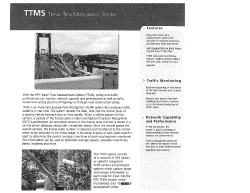 Traffic Monitoring ) Network Capability and Performance