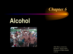 Chapter 6 - Alcohol