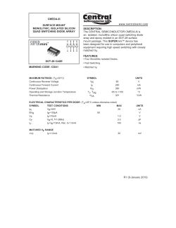CMEDA-6i - Central Semiconductor Corp.
