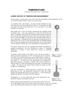 Temperature - chymist.com