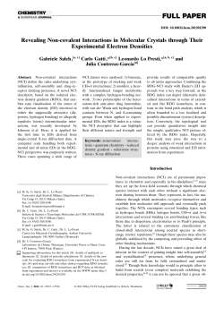 Revealing Noncovalent Interactions in Molecular Crystals through