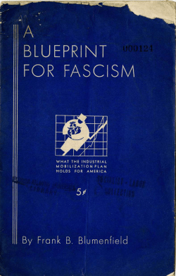 A blueprint for fascism - PALMM Digital Collections