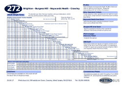 Brighton - Burgess Hill - Haywards Heath