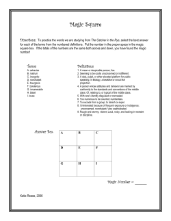Magic Square