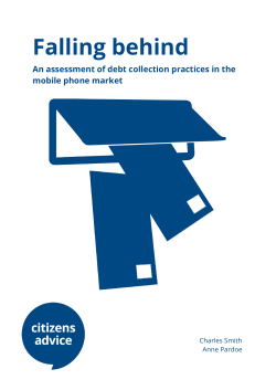Falling behind - Citizens Advice