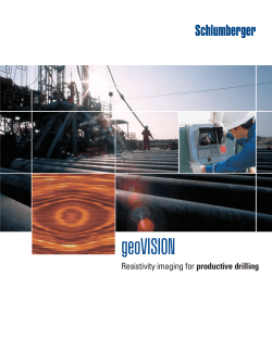 geoVISION - Schlumberger