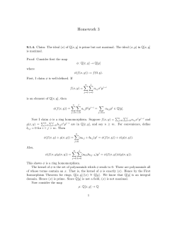 Homework 3 - U.I.U.C. Math
