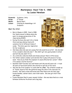 Masterpiece: Royal Tide V, 1960 by Louise Nevelson