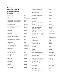 Authors - davis.k12.ut.us