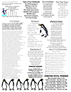 C:\Users\Judy\Documents\Rhyme Handouts\Penguin rhyme.wpd