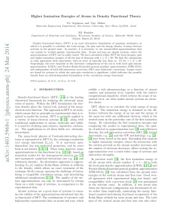 Higher Ionization Energies of Atoms in Density Functional Theory