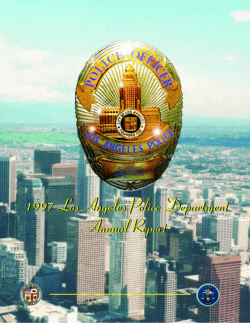 1997 Annual Report - Los Angeles Police Department