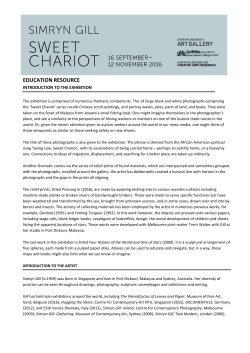 Sweet Chariot education resource
