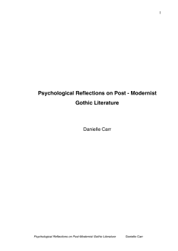 Psychological Reflections on Post